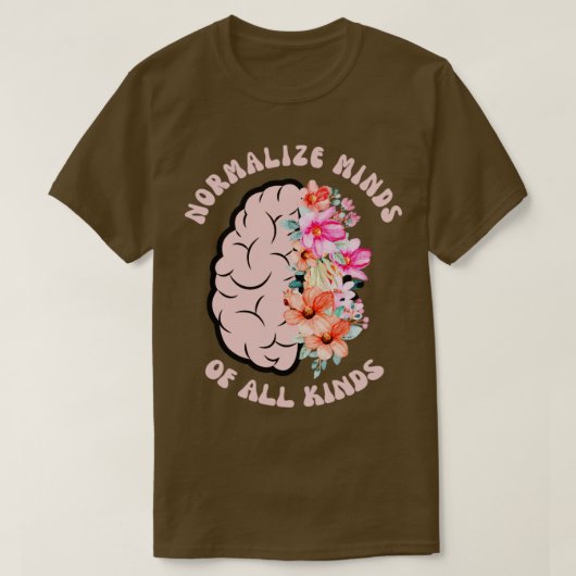 Normalisieren Sie den Geist aller Arten von Boho S T-Shirt (Design vorne)
