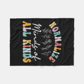 Normalisieren Sie die Geister aller Art von Autism Fleecedecke (Vorderseite (Horizontal))