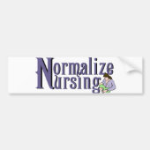 Normalisieren Sie Krankenpflege Autoaufkleber (Vorne)