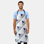 Normalität ist mein religiös-bell-kurven Spaß Schürze (Getragen)