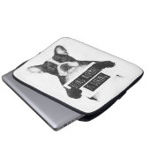 Normalsein ist langweilig laptopschutzhülle (Vorne Knopf)