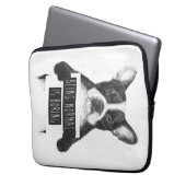 Normalsein ist langweilig laptopschutzhülle (Vorderseite Links)