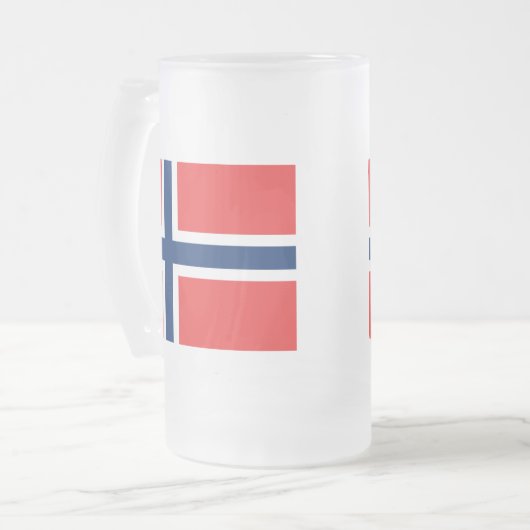 Normalweg Mattglas Bierglas (Vorderseite Links)