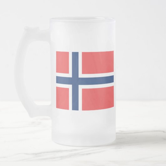 Normalweg Mattglas Bierglas (Links)