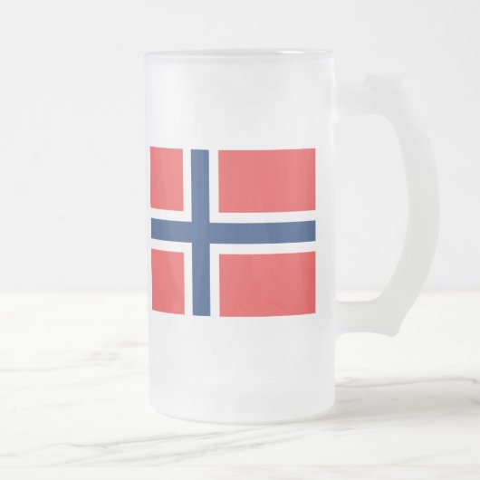 Normalweg Mattglas Bierglas (Rechts)