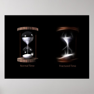 Normalzeit Frakturzeit Poster