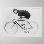 Norman Anderson Side View of Racing Bicycle Poster (Vorne)