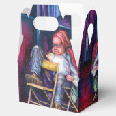 Norman bevorzugt, in seinem Schlaf Zeichnen Geschenkschachtel (Geöffnet)