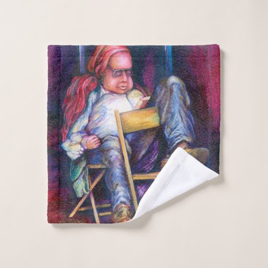 Norman bezieht sich auf den Zeichn in Seinem Schla Badhandtuch Set (Waschlappen)