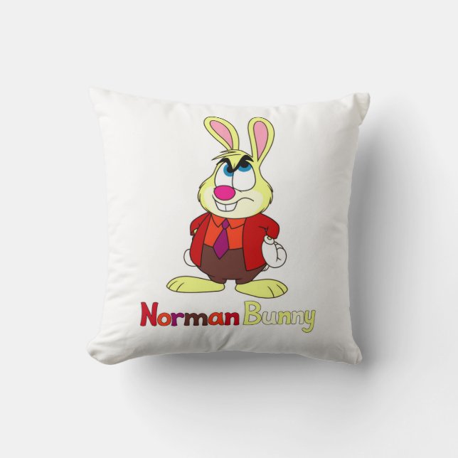 Norman Bunny Kissen (Vorderseite)