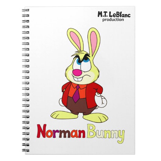 Norman Bunny Notizblock (Vorderseite)