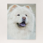 Norman Cream Chow Chow Jigsaw Puzzle (Vertikal)