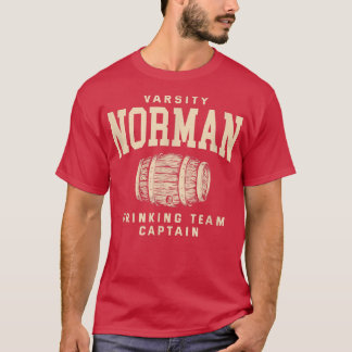 Norman Drink Team Captain Oklahoma Craft Beer O T-Shirt