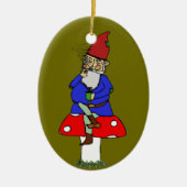 Norman Gnome Keramik Keramikornament (Vorne)