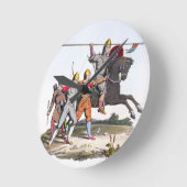 Norman Knight and Archers, 1066, from 'Ancient Arm Runde Wanduhr (Winkel)