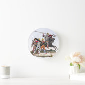 Norman Knight and Archers, 1066, from 'Ancient Arm Runde Wanduhr (Zuhause)