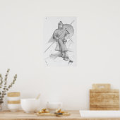 Norman Knight Poster (Küche)