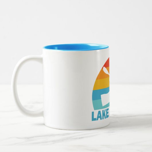 Norman North Carolina Kayak Zweifarbige Tasse (Links)