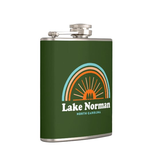 Norman North Carolina Rainbow Flachmann (Rechts)