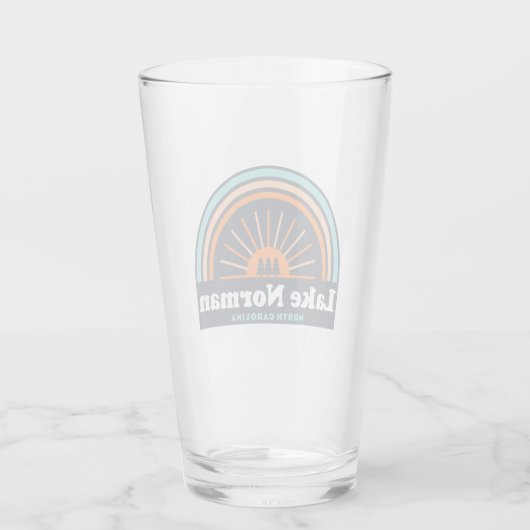 Norman North Carolina Rainbow Glas (Rückseite)