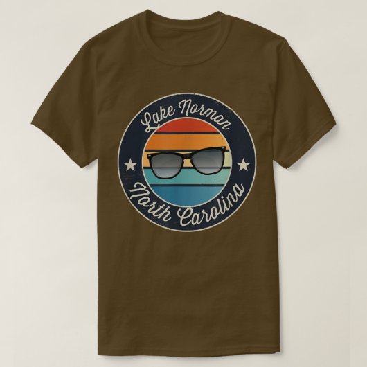 Norman North Carolina Souvenir  T-Shirt (Design vorne)