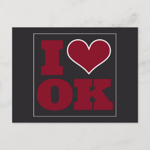 Norman (OK) Einladung von Tailgate Postkarte