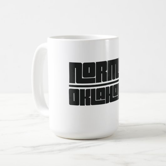 Norman - Oklahoma Kaffeetasse (Vorderseite Links)