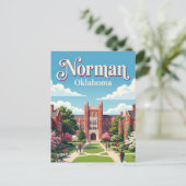 Norman Oklahoma Postkarte (Stehend Vorderseite)
