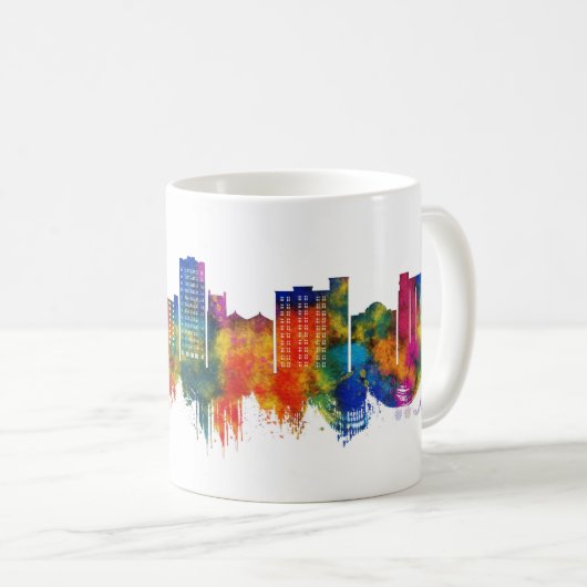 Norman Oklahoma Skyline Kaffeetasse (VorderseiteRechts)