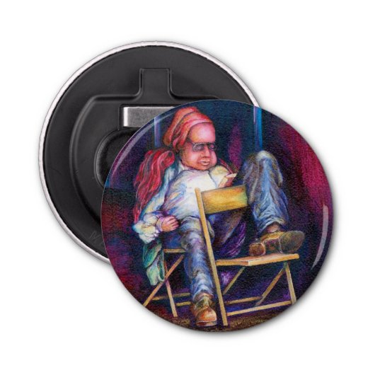 Norman Perfers Zeichne in Seinem Schlaf Flaschenöffner (Vorderseite)