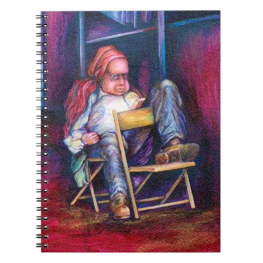 Norman Perfers Zeichne in Seinem Schlaf Notizblock (Vorderseite)