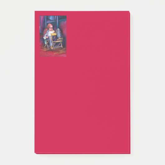 Norman Perfers Zeichne in Seinem Schlaf Post-it Klebezettel (Vorderseite)