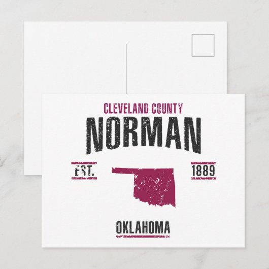 Norman Postkarte (Vorne/Hinten)