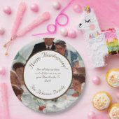 Norman Rockwell Anpassbarer Erntedank Pappteller (Party)