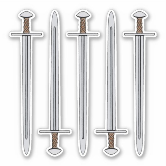 Norman Sword Aufkleber (Vorderseite)