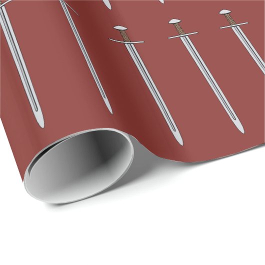 Norman Sword Geschenkpapier (Rolleneckpunkt)