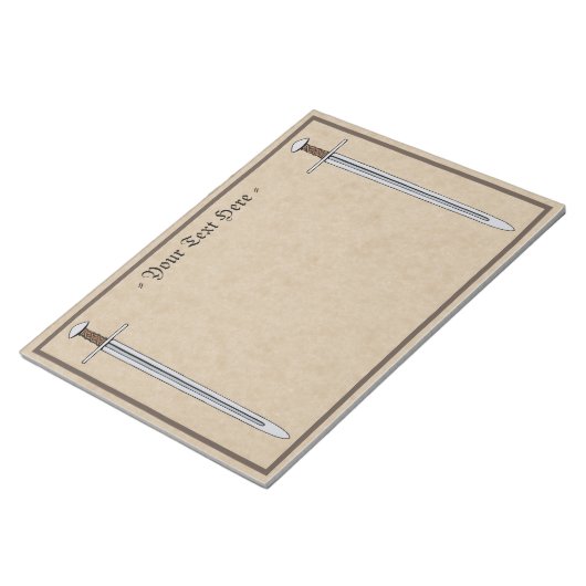 Norman Sword Notizblock (angewinkelt)