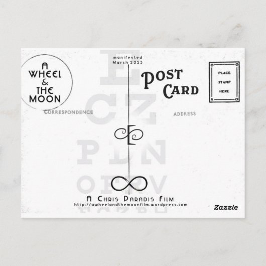 NORMAN-WÄCHENVISION POSTKARTE (Rückseite)