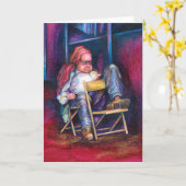 Norman zeichne lieber im Schlaf GC Karte (Gelbe Blume)