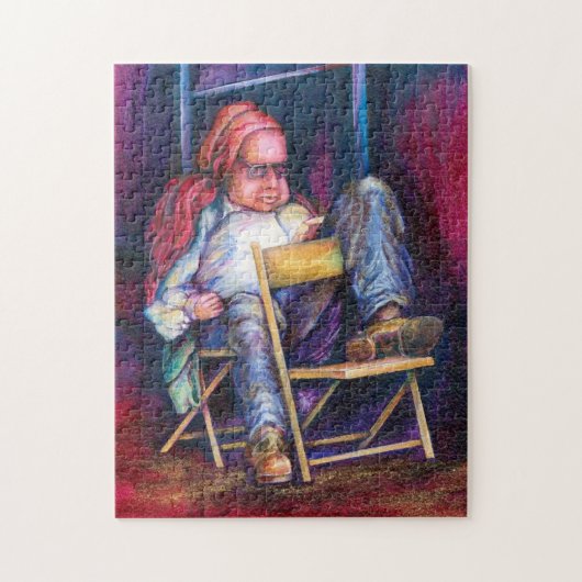 Norman zeichne lieber in seinem Schlaf Puzzle (Vertikal)