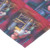 Norman zeichne lieber in seinem Schlaf Tischdecke (Schrägansicht)