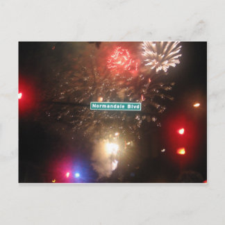 NORMANDALE BLVD FIREWORKS POSTKARTE
