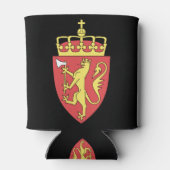 Normandeemblem Dosenkühler (Rückseite)