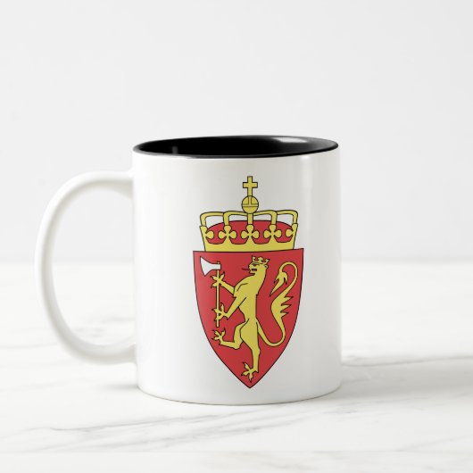 Normandeemblem Zweifarbige Tasse (Links)