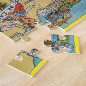 Normandie alte Karte Puzzle (Seite)