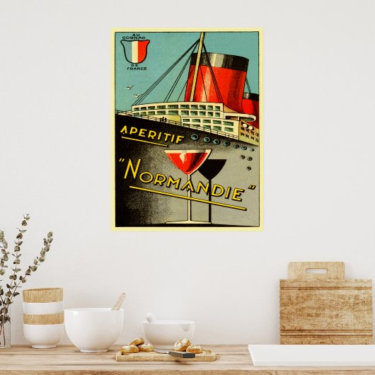 Normandie Aperitif Poster (Küche)