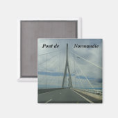 Normandie-Brücke - Magnet (Vorderseite/Rückseite)