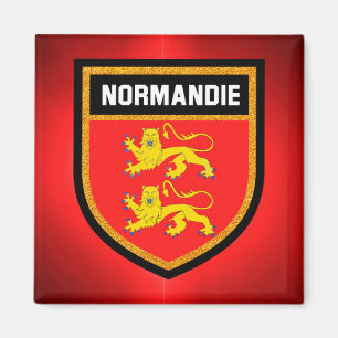 Normandie-Flagge Magnet