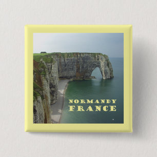 Normandie Frankreich Button