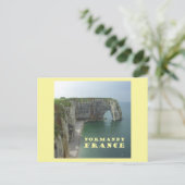 Normandie Frankreich Postkarte (Stehend Vorderseite)